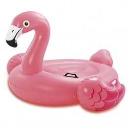 Intex 57558 - Cavalcabile Fenicottero, Rosa, 142 x 137 x 97 cm - 1