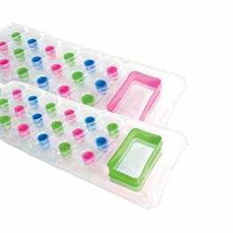 Intex 59894 - Materassino 18 Buchi Trasparente con Oblò, Multicolore, 188 x 71 cm - 1