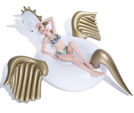 Jasonwell®Gonfiabile Gigante Pegaso Giocattoli Galleggianti per Feste con Valvole Rapide - 1