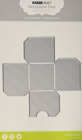 Kaiser Craft"Advent Box" Fustella Decorative - 1
