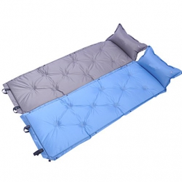 Kereith self gonfiando dormendo mats - leggera aria notes compatto montato in campeggio materasso con cuscino veloce flusso valore all'aperto in campeggio trekking, zaino in spalla, viaggi - 1