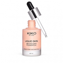 Kiko Milano Liquid Skin Second Skin Foundation fondotinta liquido con effetto seconda pelle - 1
