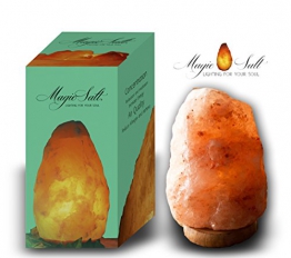 Lampada con Sale dell'Himalaya - colore rosa - con spina europea MAGIC SALT LIGHTING FOR YOUR SOUL® - 1