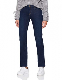 Lee Marion Straight Vq, Jeans Donna, Nero (Dark Used Vq), W33/L33 - 1