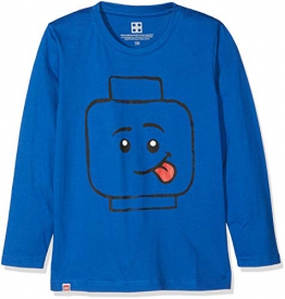 Lego Wear Lego Boy CM-73445, Maglietta a Maniche Lunghe Bambino, Blu (Blue 569), 104 - 1