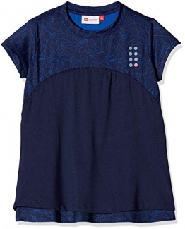 Lego Wear Lego Girl Tanya 705, T-Shirt Bambina, Blau (Dark Navy 590), 122 - 1