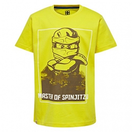 Lego Wear Lego Ninjago M-72501-T-SHIRT, T-Shirt Bambino, Gelb (Yellow 222) 140 - 1