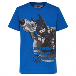 Lego Wear Movie Batman Cm-50277 - T-Shirt, T-Shirt Bambino, Blu (Blue 563), 122 - 1