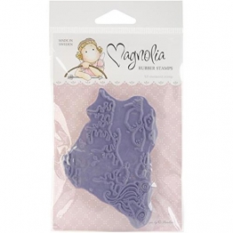Magnolia turning leaves cling timbro di gomma 16,5 cm x 10,2 cm package-hiking sfondo - 1