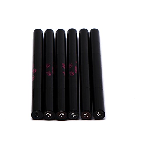 Makeup-Ruwhere di precisione impermeabile sopracciglia doppio chiuso con sopracciglio matita con pennelli strumenti (1)
