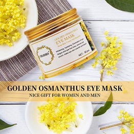 Maschera per gli occhi, Golden Osmanthus d'occhio del collagene Maschera d'occhio Resistenza alle rughe Anti-età, Riduzione Contorno Occhi Occhiaie Puffiness, Schiarire le rughe per gli occhi (40paia) - 1