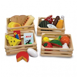 Melissa and Doug Giochi di legno Set cibo in legno - 1