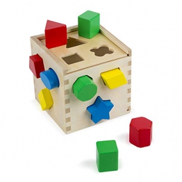 Melissa & Doug - 10575 - Cubo per  Selezione Forme - 1