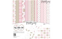 Moda Scrap Set Carta Ms 30x30 Fg.24 Gr.170 My Little Girl - 1
