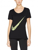 Nike W Nk Dry Tee Leg Pyram Swsh, T-Shirt da Donna - 1