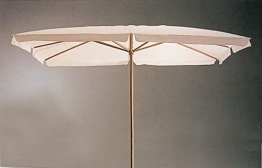 OMBRELLONE IN LEGNO CM. 200X300-6-48 BIANCO Cartomatica Confezione da 1PZ - 1