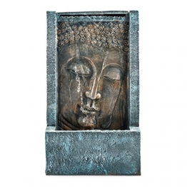Pajoma 43107.0 - Fontana in poliresina per interni con Buddha Tashima, illuminazione a LED, 48 cm - 1