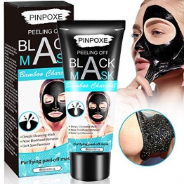 PINPOXE Black Mask - Maschera nera per la rimozione del comedone, 60 ml - 1