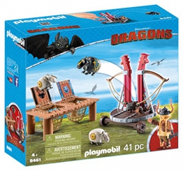 Playmobil-9461 Giocattolo Dragons-Skaracchio con Lanciatore di Ragazzo, Multicolore, Taglia unica PLM9461 - 1
