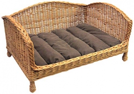 Prestige Wicker Pet divano letto con cuscino, Media - 1
