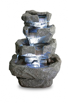 Primrose-Italia Fontana a cascata “Shubunkin” su 4 livelli con Luci a Led - 1