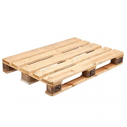 Propac Pallet in Legno, EPAL Certificato, Bancale, Nuovo, 120 x 80 x 14.4 cm - 1