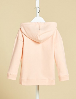 RED WAGON Felpa con Cappuccio a Manica Lunga Bambina, Rosa (Pink), 122 (Taglia Produttore: 8) - 1