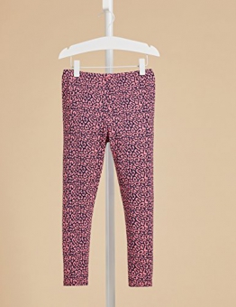 RED WAGON Leggings Bambina, Pacco da 2, Multicolore (Confetti Navy 16-1723 Tcx 19-3921tcx), 140 (Taglia Produttore: 10) - 1