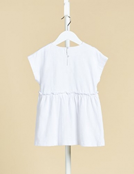 RED WAGON T-shirt in Cotone con Ricami Bambina, Bianco (White), 128 (Taglia Produttore: 10) - 1