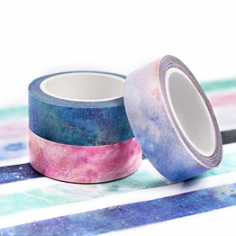 Set di 7 Washi tape, bricolage per fai da te, decorativo Craft, pacchi regalo, scrapbook - 1