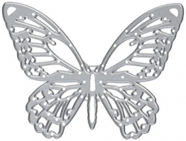 Sizzix Detailed Butterflies by Tim Holtz Thinlits Die Set, Carbon Steel, Multi-Colour, Pack of 4 by Sizzix - 1