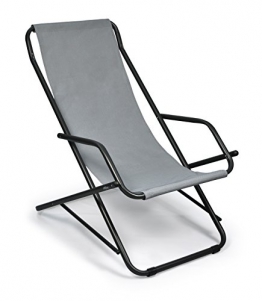 Stiliac 7401 Sdraio Dondolino, Grigio Chiaro, Diametro 25 cm - 1