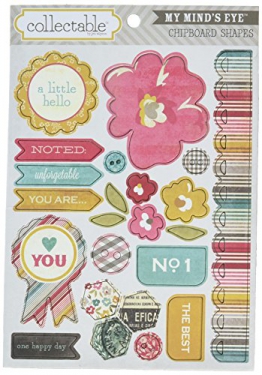 Unforgettable Collectable Chipboard Shapes-You Are - 1
