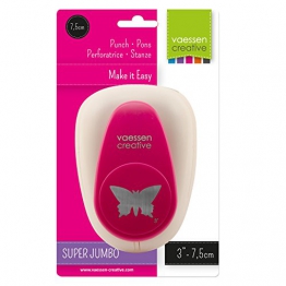 Vaessen Creative 21439-010 Perforatrice Farfalla, Plus Grande, Plastic, Multicolore, 12.7 x 8.5 x 6.7 cm - 1