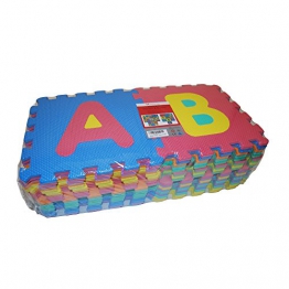 VeloVendo® - Tappeto Puzzle con Certificato CE e Certificazione TÜV in soffice Schiuma Eva | Tappeto da Gioco per Bambini | Tappetino Puzzle (Lettere + Numeri) - 1
