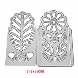 Viesky Candle box fustelle in metallo, stencil DIY carta scrapbooking album timbro goffratura Craft Decor - 1