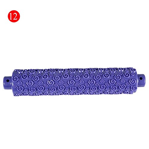 Alexsix Mattarello Motivo Floreale, mattarello in Rilievo,Rullo di Pasta, Decorazione di Pasta per Torte di Fondente, Stampo per Torte Fai da Te, (L)