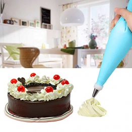 AUSTOR 100 Pezzi Set Per Decorazione Torte Sac a Poche e Decorazioni Torta Stand Torta Piattaforma Rotante - 1