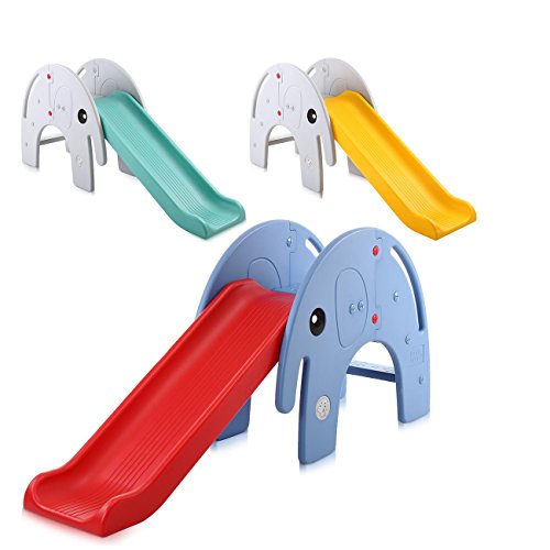 Baby Vivo scivolo per bambini/tobogánl – Elefante in Rosso/Blu