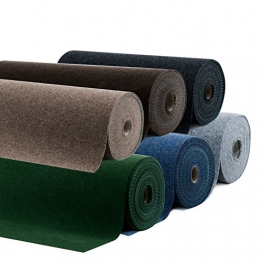 casa pura Prato Sintetico da Esterno Drenante - Erba Sintetica | Moquette da Esterno a Rotoli in Vari Colori e Misure - 200x150 cm - Verde - 1
