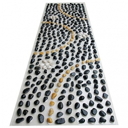 Eliteshine Rock massaggio PVC tappetino yoga tappetino da bagno tappeto da cucina per riflessologia - 1