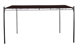 Enrico Coveri Garden Gazebo Pergola Large Marrone, Perfetto per Arredo Giardino ed Esterno, Dotato di Tessuto Impermeabile E Struttura in Acciaio - 1