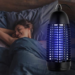 Fenvella Zanzariera Elettrica, 7W Lampada Antizanzare Elettrico Insetticida con Luce UV e Cassetto Raccogli, Alto-efficiente Trappola Zanzare Anti Insetti per Casa Ufficio Patio Cucina (BZ03) - 1