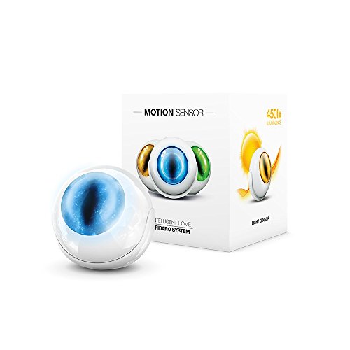 Fibaro FGMS-001 Sensore di Movimento, Luce e Temperatura, versione Z-Wave