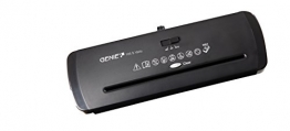Genie 106 S Vario Heads-Cestino distruggi documenti per ogni (fino a 6 fogli, taglio a strisce) Nero - 1