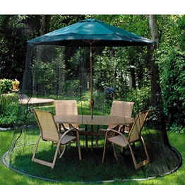 Hspoup Ombrello da Tavolo con Schermo, Adatto per Gazebo, ombrelloni,275cm*220cm - 1