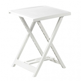Ipae-Progarden S.P.A. Tavolo Arno PVC 82 x 47 cm Bianco - 1