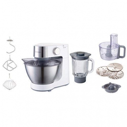Kenwood KM282 Prospero Impastatrice Planetaria, 900 W, Plastica, Bianco - 1