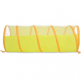 KIDUKU Tenda a Dado per Bambini Pop Up con Tunnel + 200 Palline + Borsa per Interni ed Esterni - 1