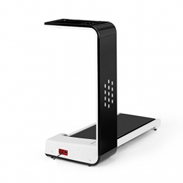 Klarfit Home Runtasy Tapis roulant Home Trainer LED Streaming wireless Bluetooth Pieghevole 1000W Archiviazione facile Arresto di emergenza Velocità regolabile 0,8-10 km/h Nero - 1